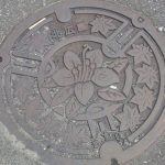 マンホールの蓋　北広島市