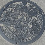マンホールの蓋　能勢町