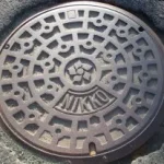 マンホールの蓋　日光市